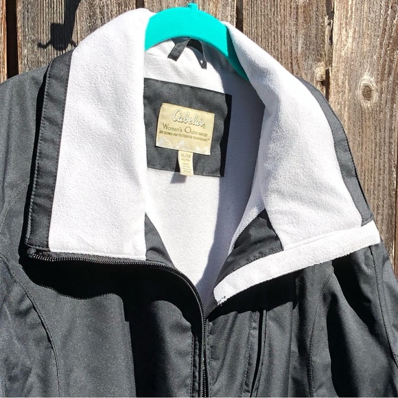 Cabela’s women’s outerwear black coat size XL - Picture 4 of 12